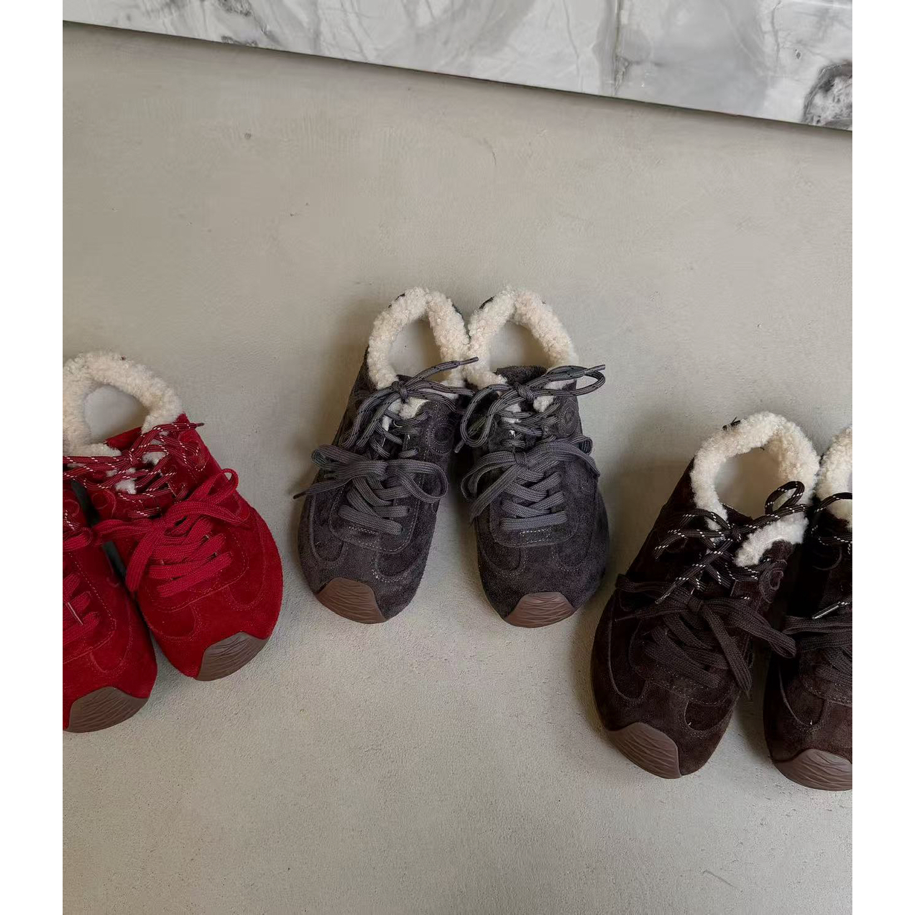 【仙仙推荐】eos复古加绒德训阿甘运动休闲鞋9210-55