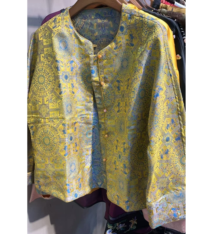 【南油玲姐】黄色新款外套WT0966