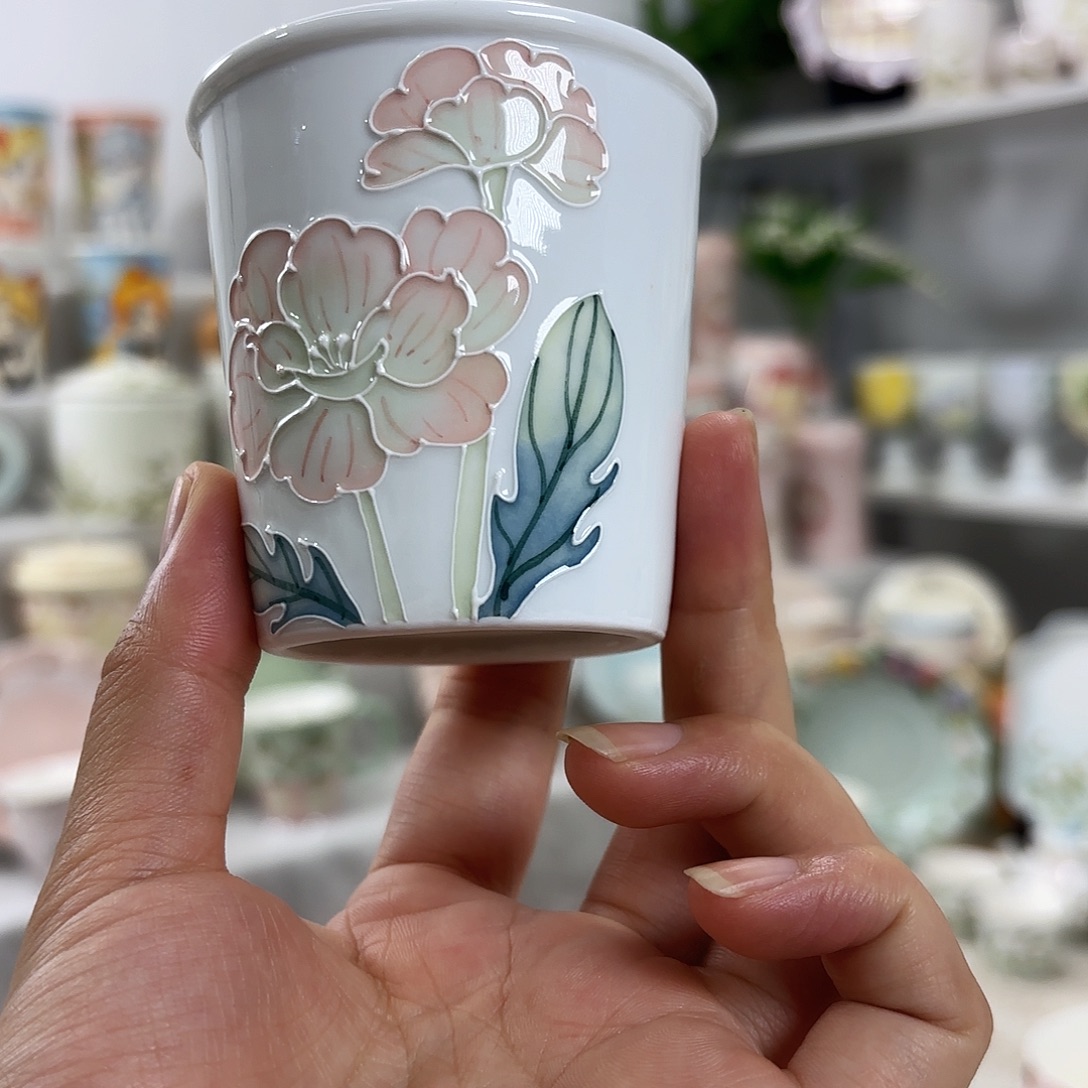 手绘高温釉下彩陶瓷