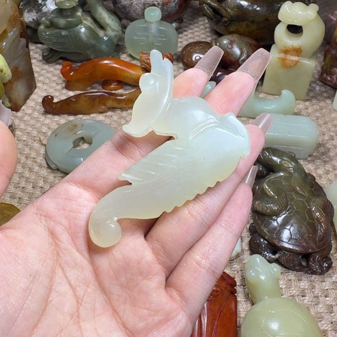 白玉菩提吊坠挂件