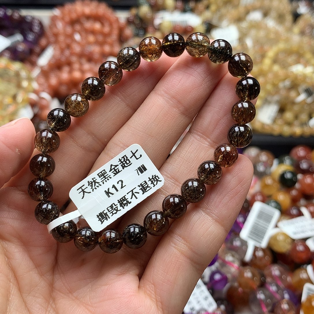 水晶未镶嵌手链，，，