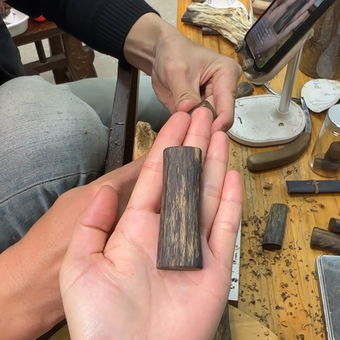 沉香吊坠素牌绿奇15.4克