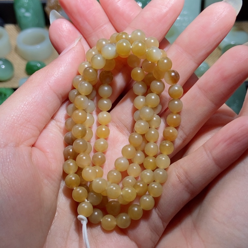 【闪购商品】和田玉多圈未镶嵌