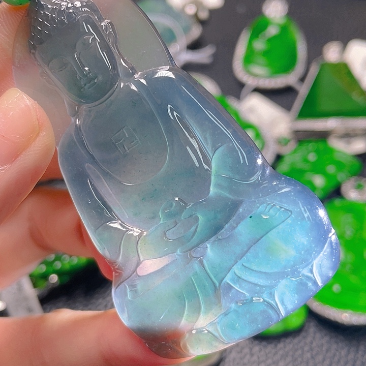 翡翠颈饰未镶嵌80，