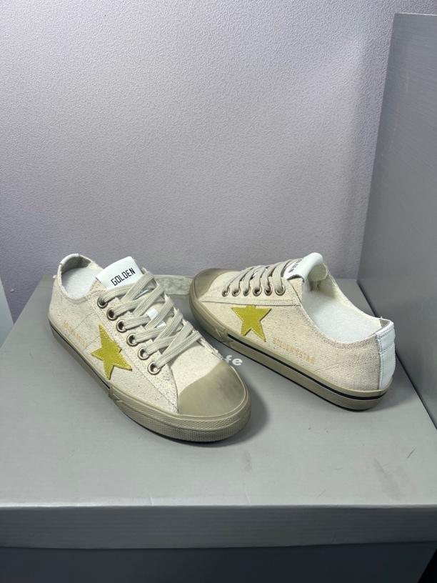 东大门2025春季新款帆布做旧星星脏脏鞋女平底板鞋白色低帮单鞋潮