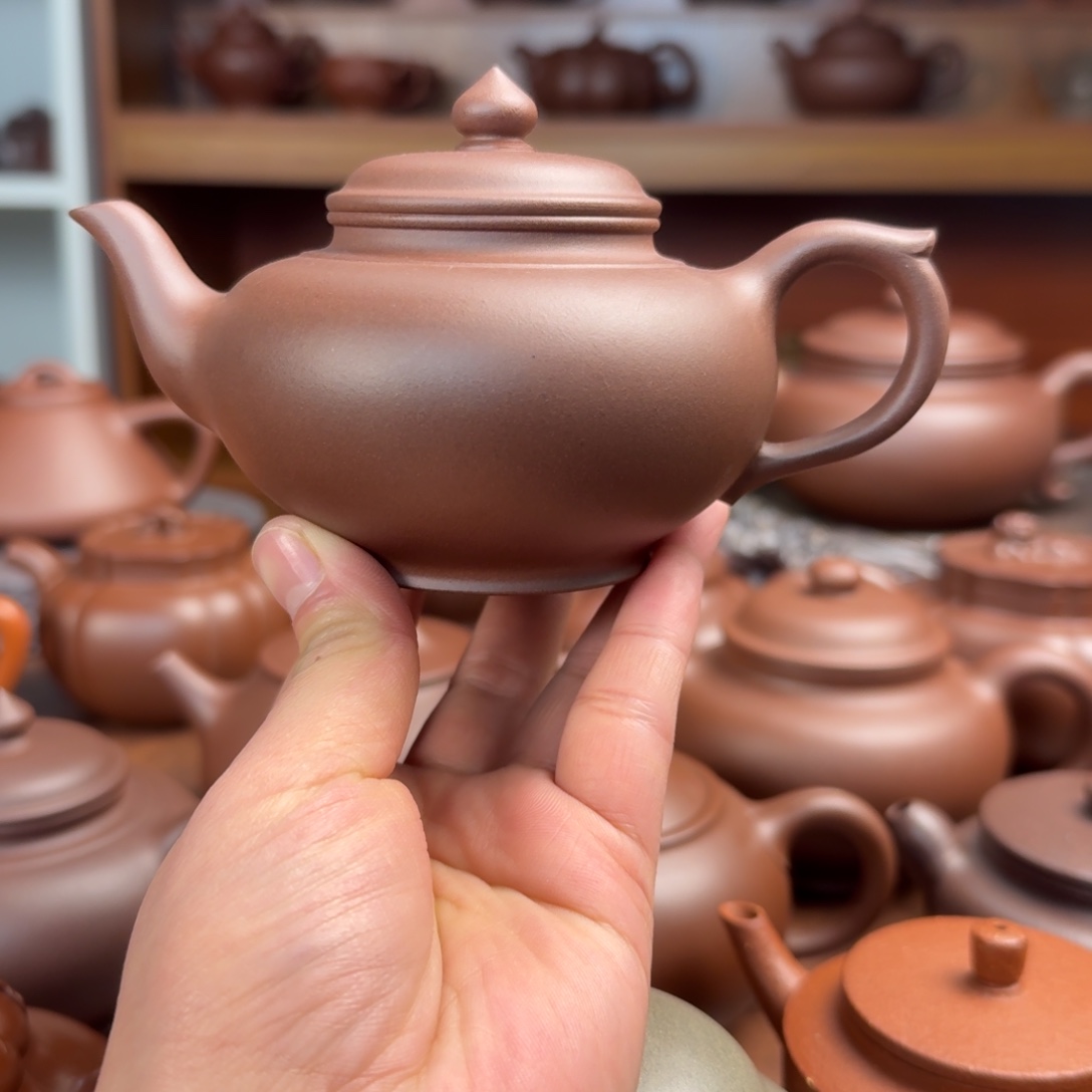 紫砂茶壶精品笑樱容量220