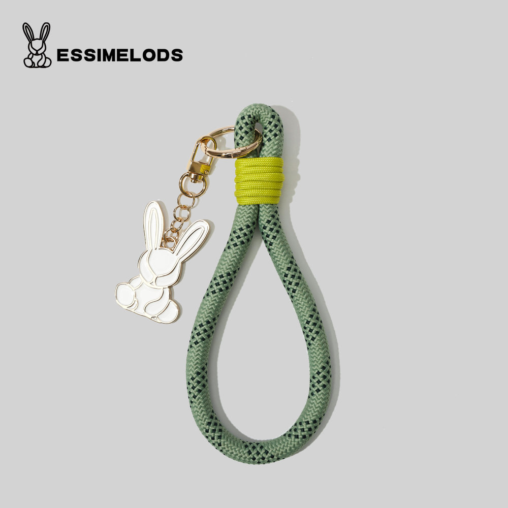 手绳挂绳挂件钥匙扣简约风ins潮流编织绳撞色便携diy潮款小众