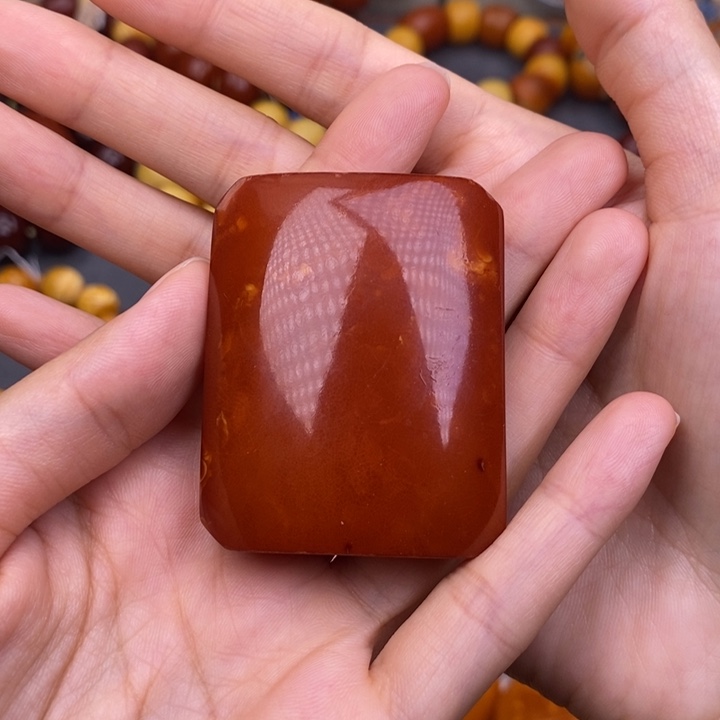 琥珀未镶嵌裸石蜜蜡M