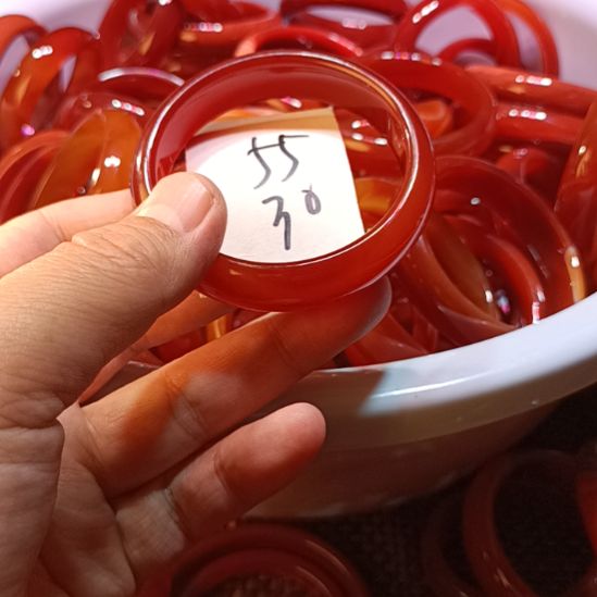 玛瑙/玉髓未镶嵌手镯
