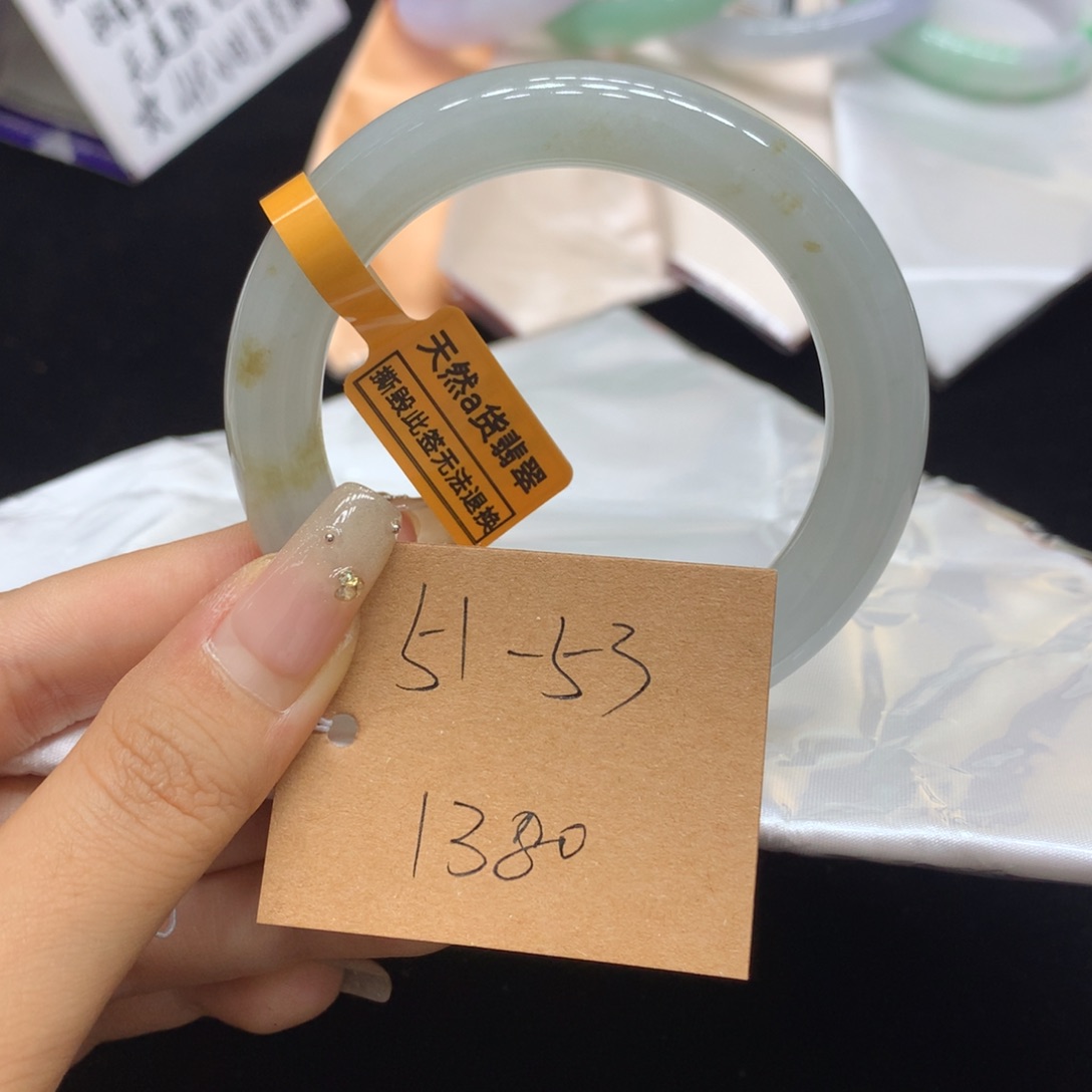 翡翠未镶嵌手镯天然翡翠