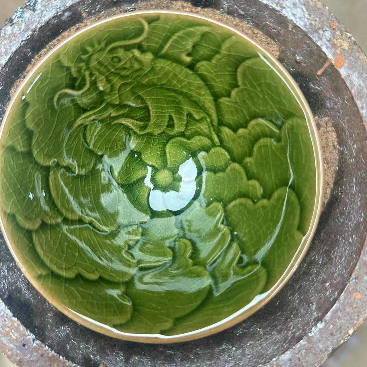 鱼跃龙门建窑建盏主人杯