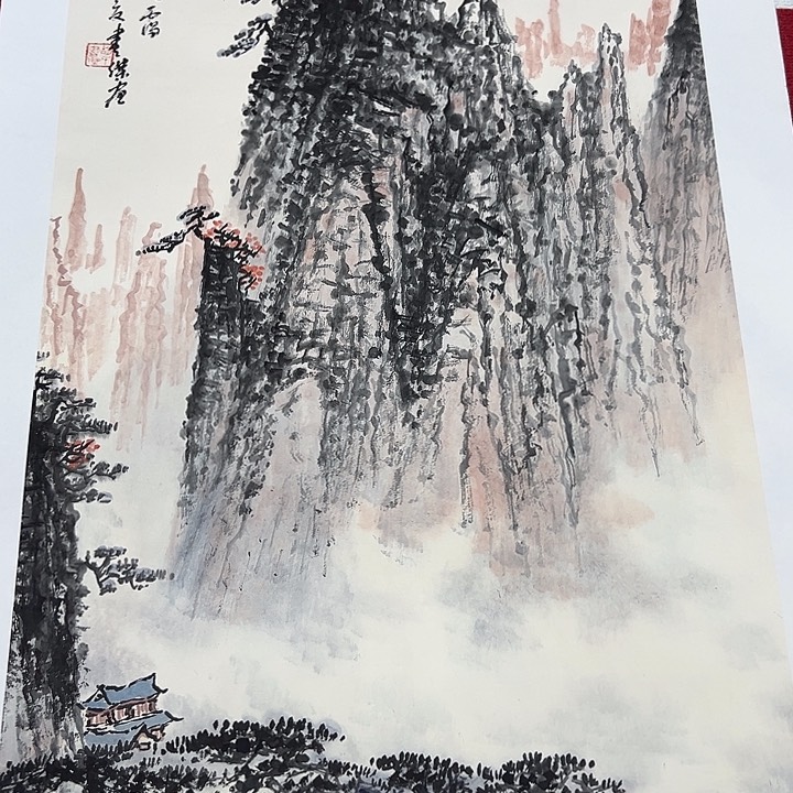 国画书画作品多次