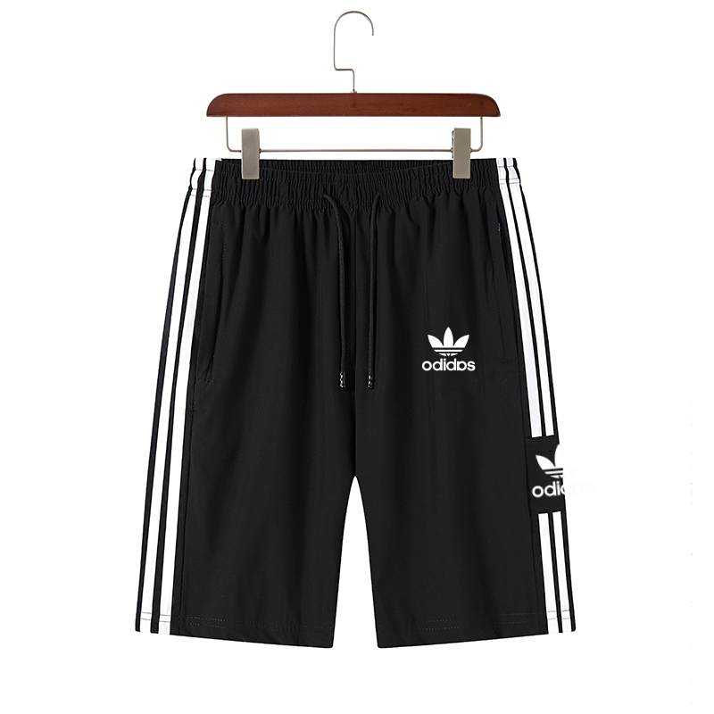 夏季新款男女跑步裤健身运动裤五分裤A