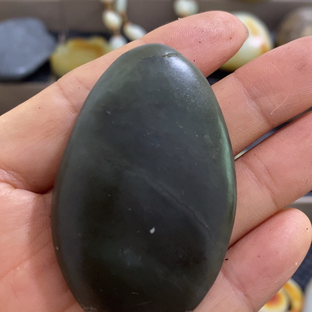 和田玉未镶嵌挂件17