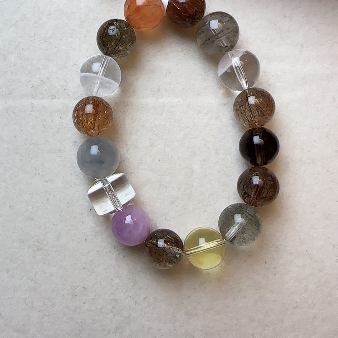 水晶手链未镶嵌g***e大气上档次