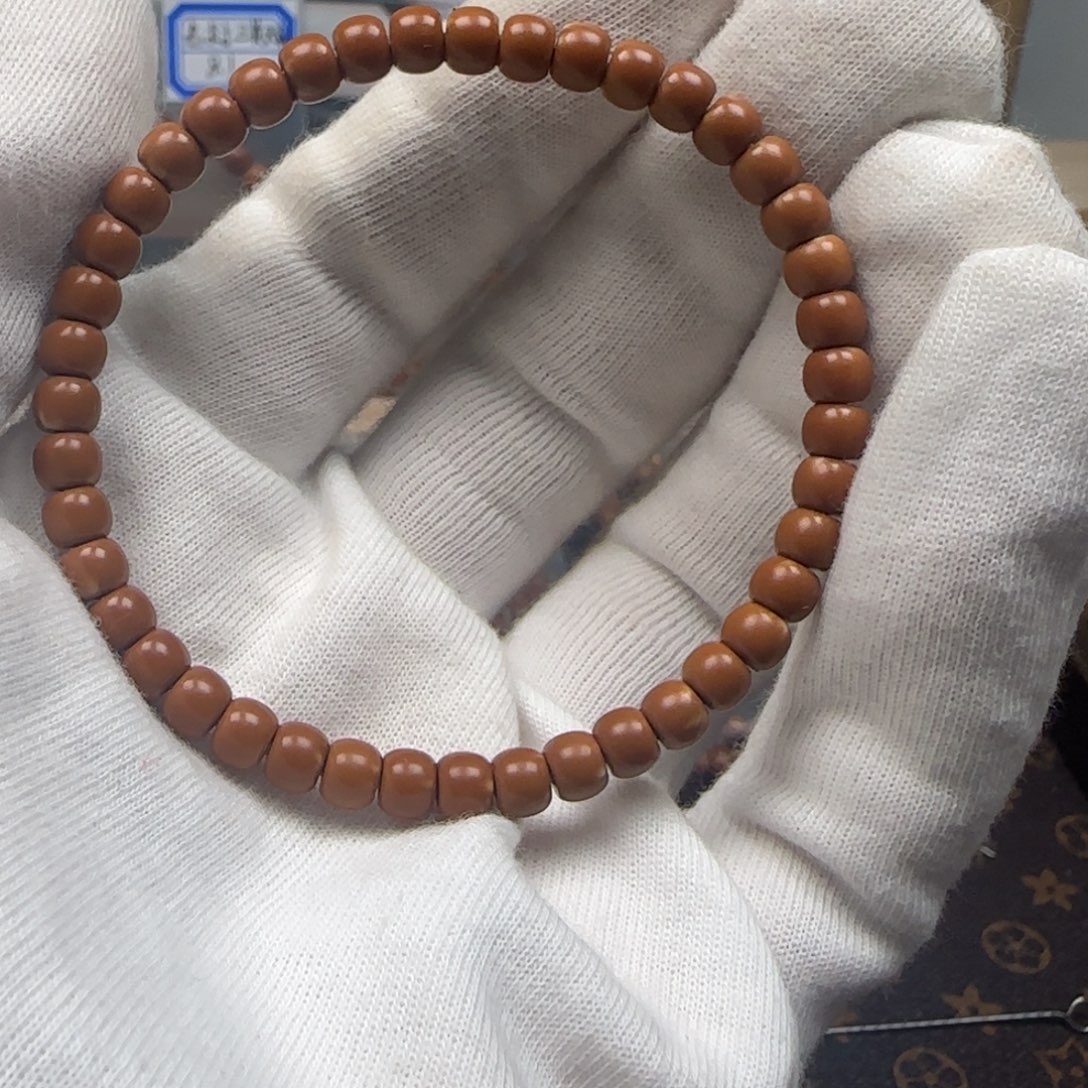 手串橄榄核老挝单圈极限弧福利5.5mm