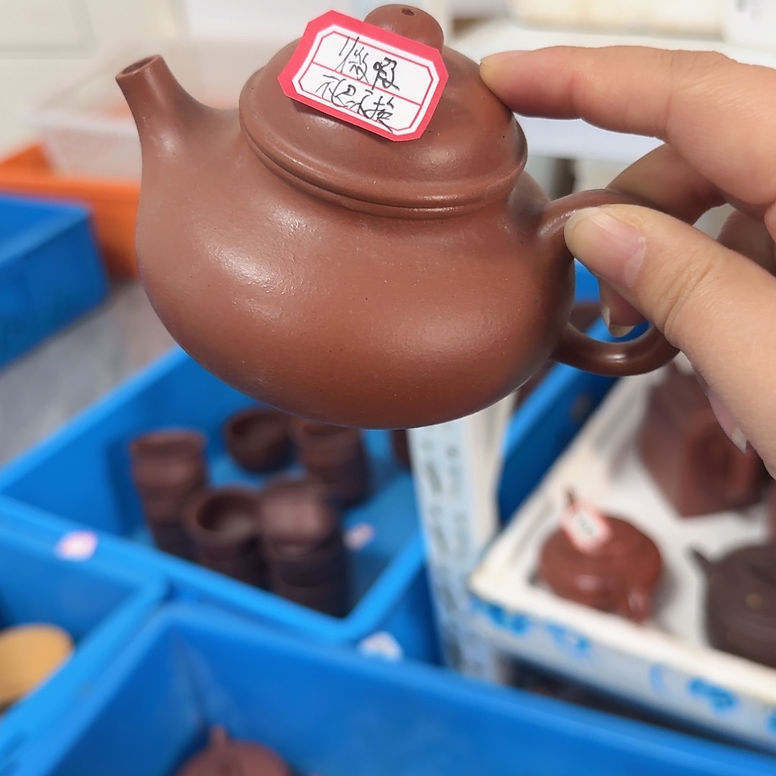 紫砂茶壶黄龙山原矿朱泥180