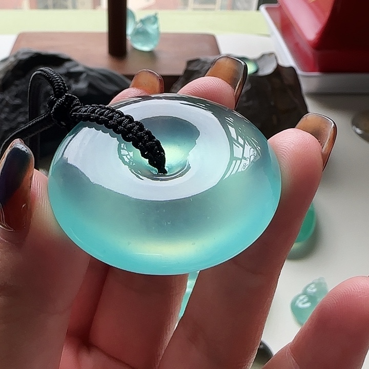 口***扉岫玉未镶嵌吊坠(不含链)