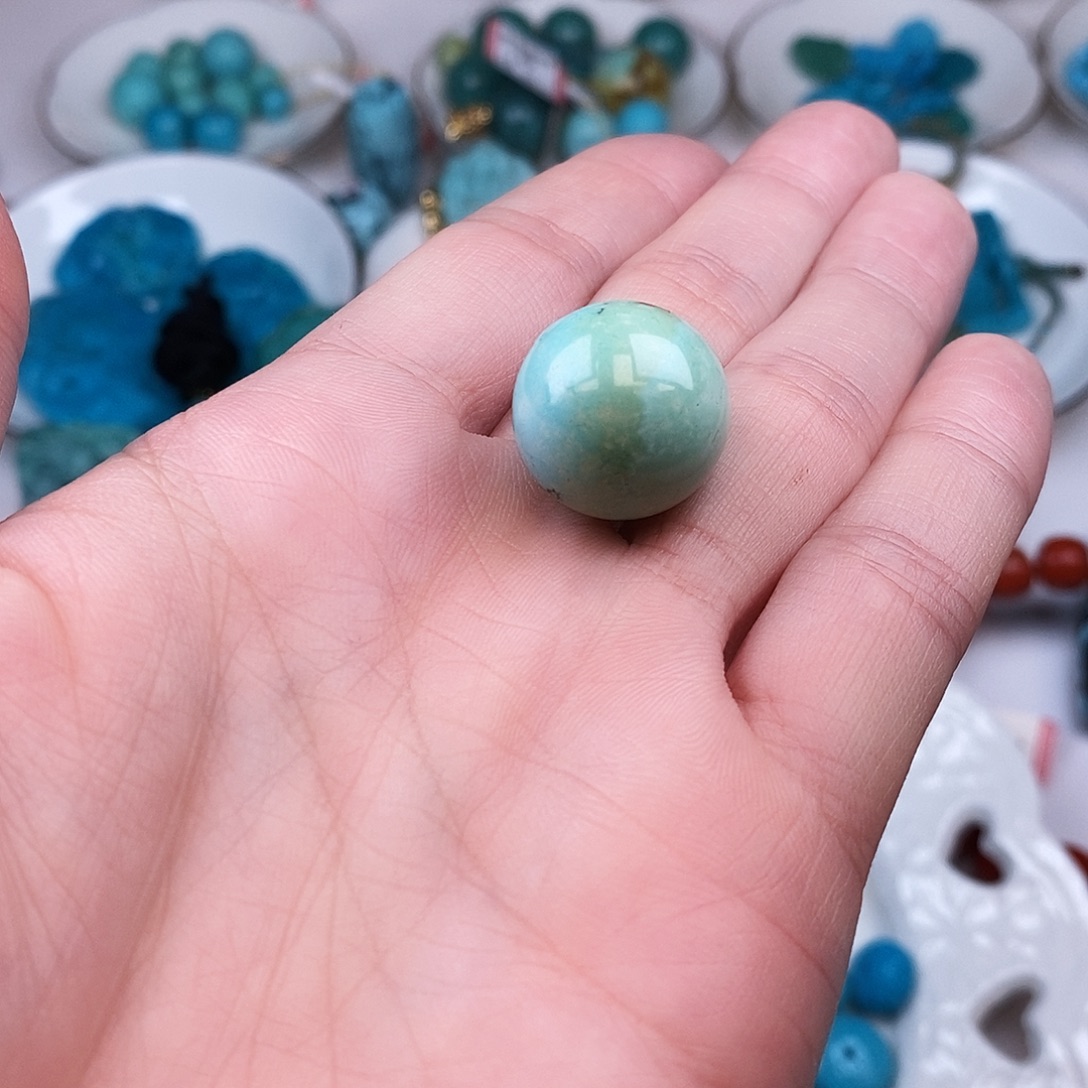 悲***去绿松石未镶嵌珠宝奇石