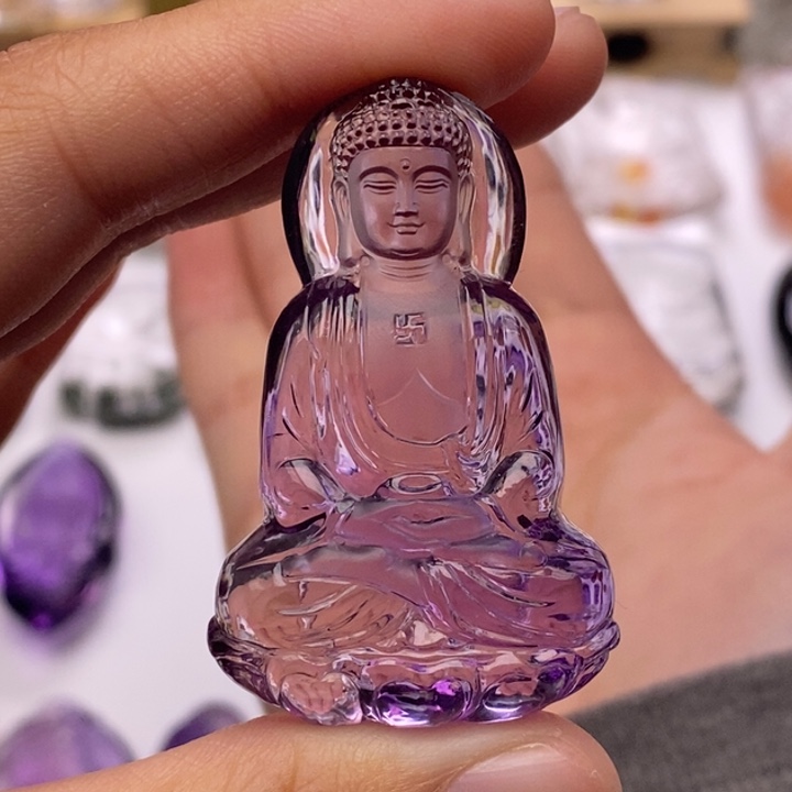 才***拥水晶未镶嵌颈饰定制