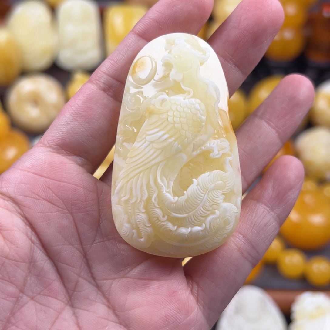 未镶嵌颈饰琥珀纯天然琥珀蜜蜡无优化