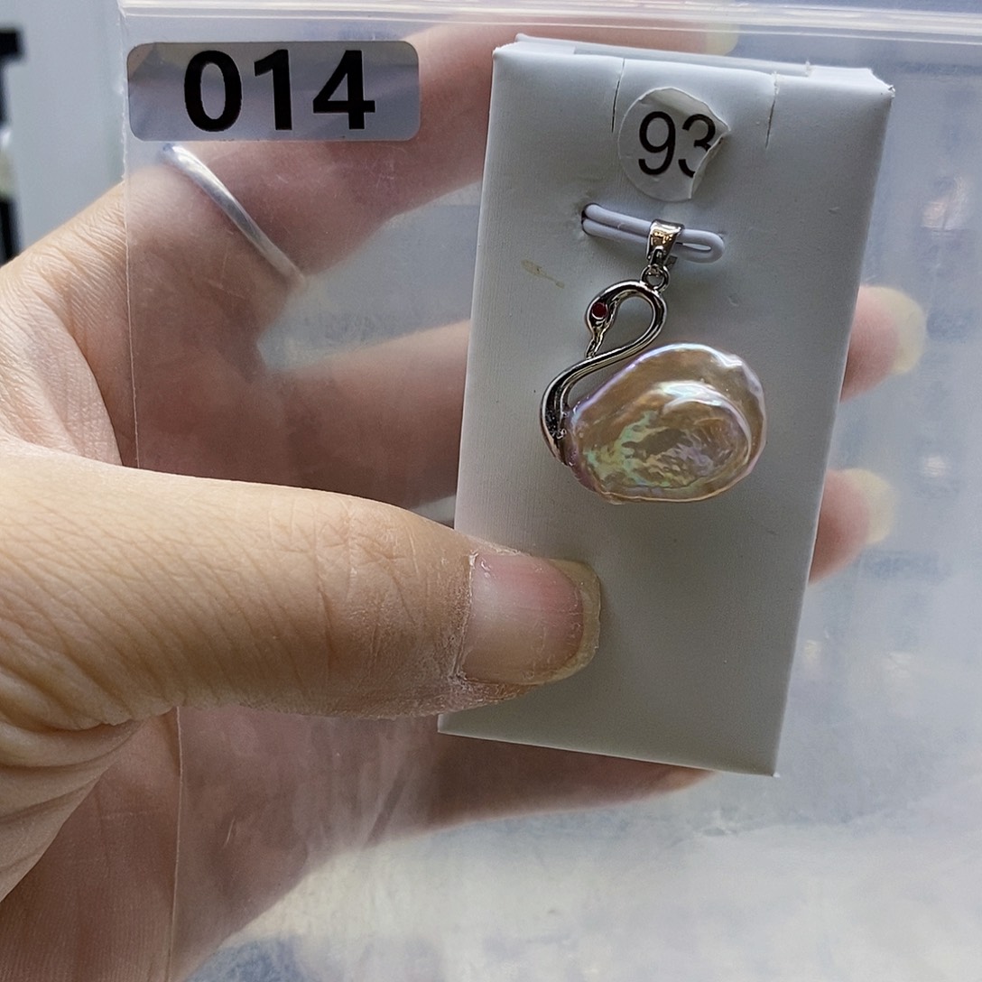 颈饰合金淡水珍珠