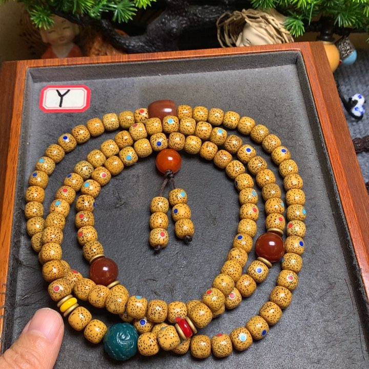 星月菩提吊坠菩提