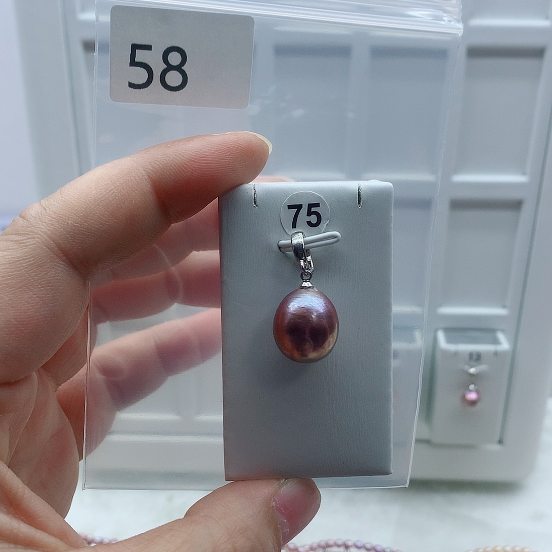 吊坠(不含链)合金淡水珍珠