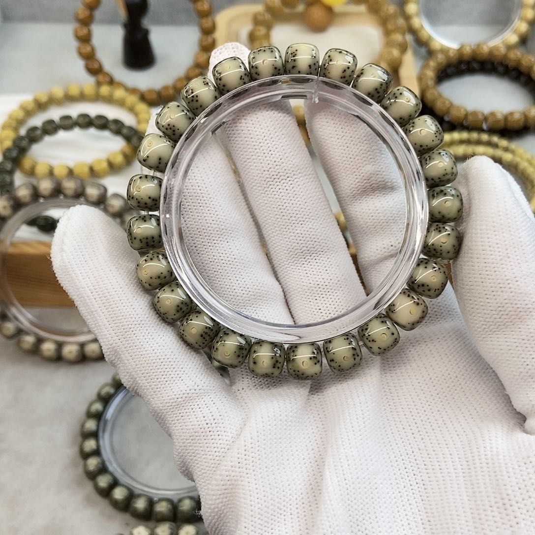 星月菩提手串没*脑9果冻一线贯穿