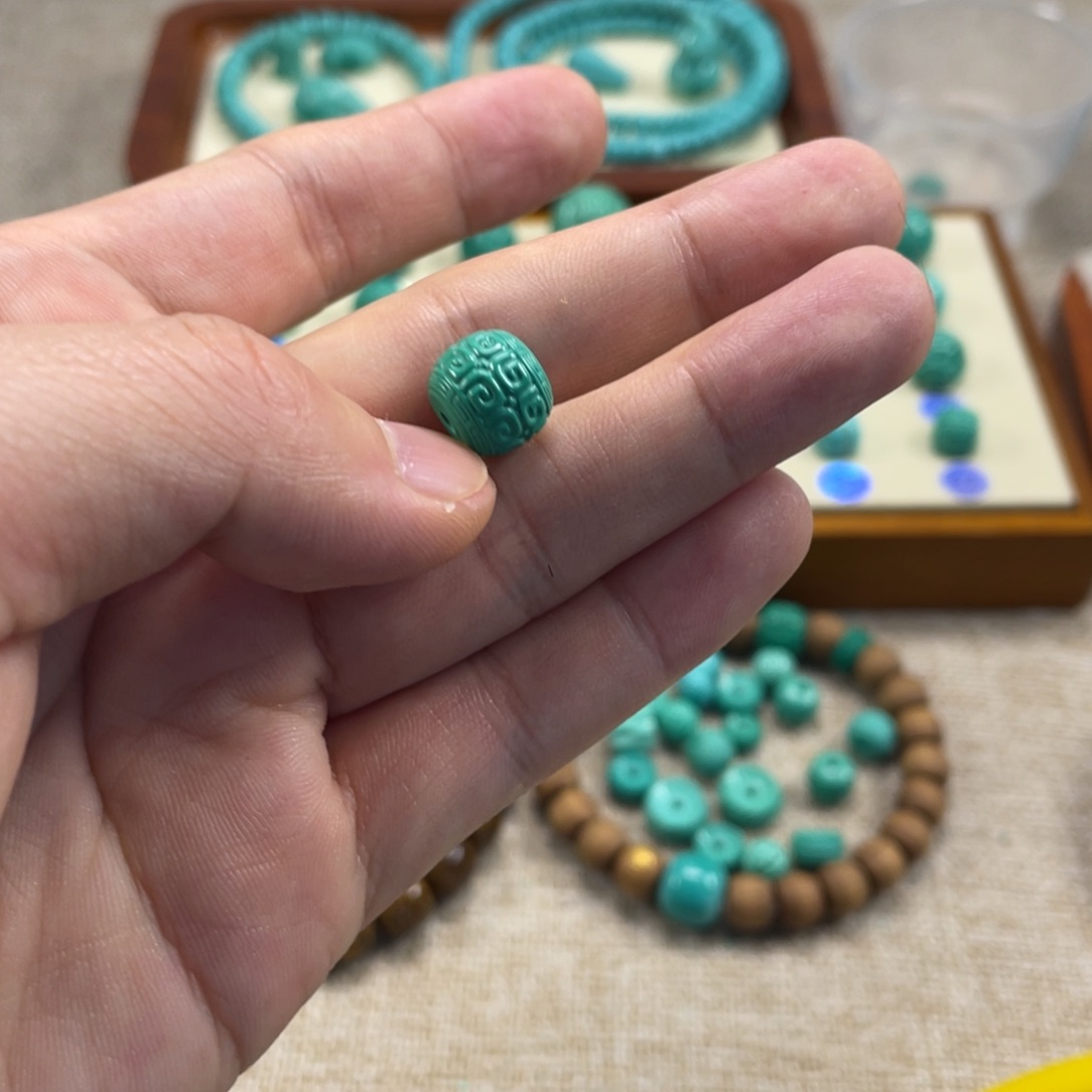 原生态湖北矿小配饰，直径11