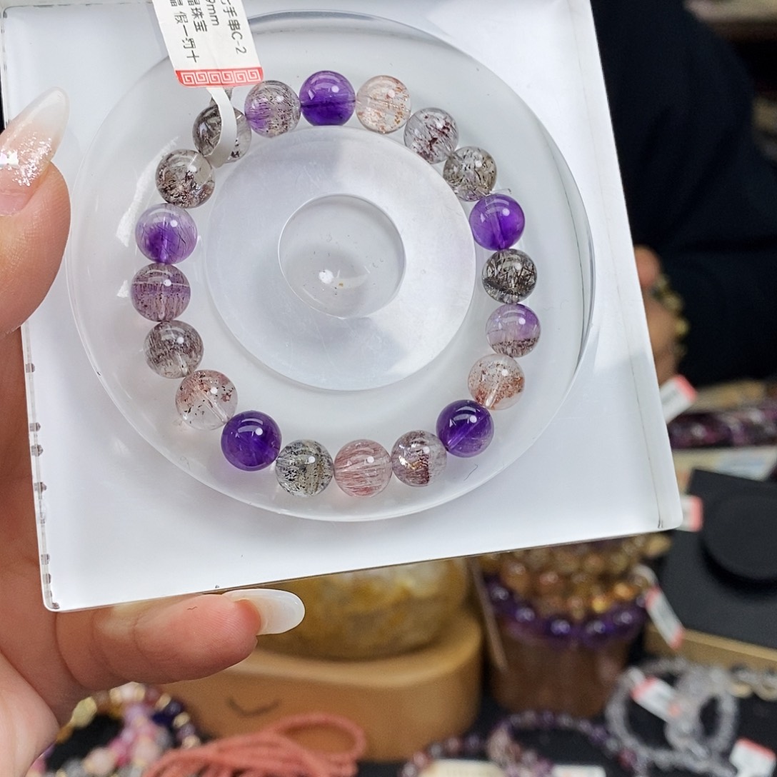 水晶手串 多样性发其一未镶嵌