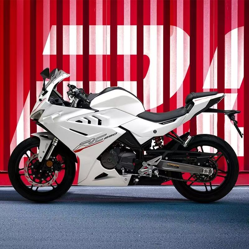 赛科龙RC250仿赛跑车摩托车水冷单杠炫酷国产机车摩托车