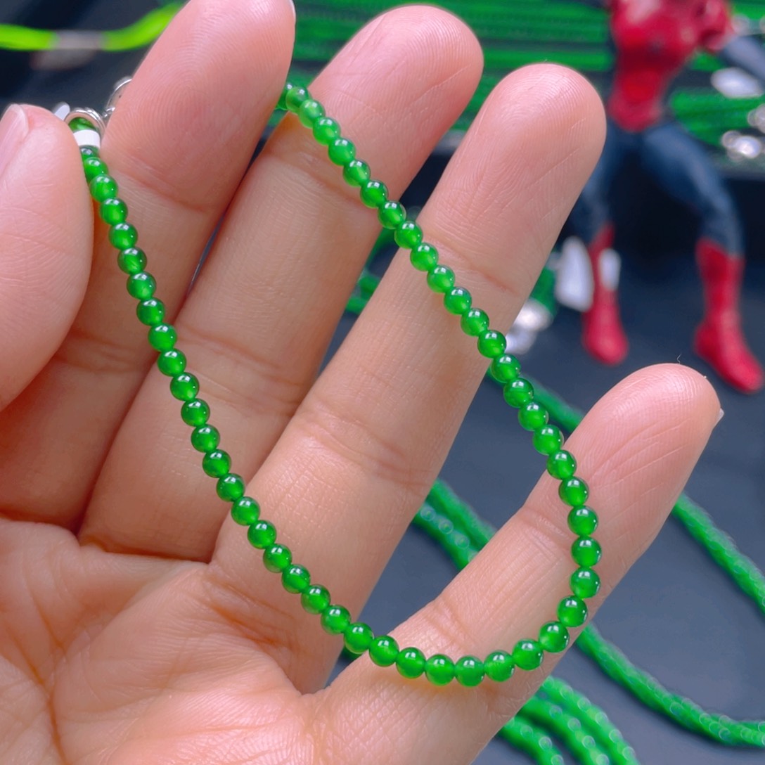 翡翠颈饰未镶嵌，1