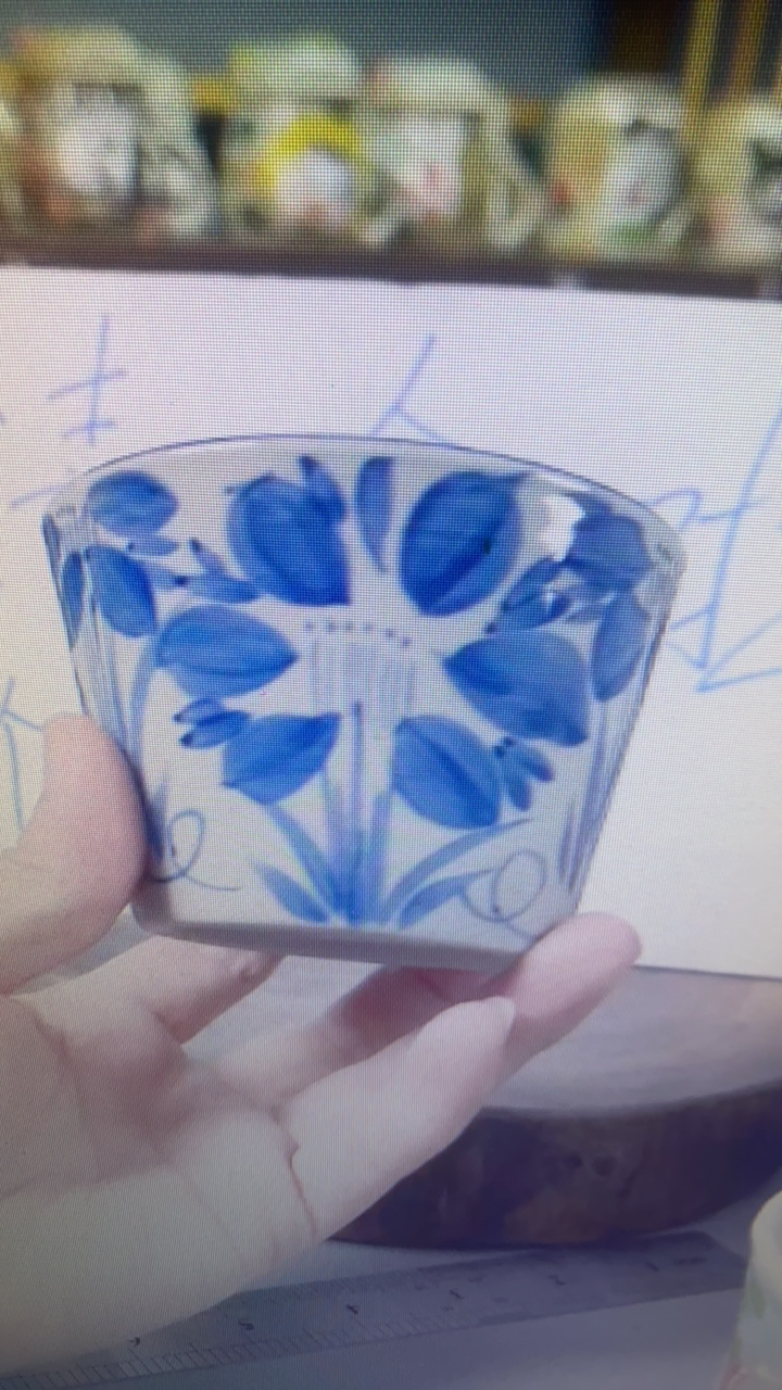 手工手绘高温釉下彩陶瓷