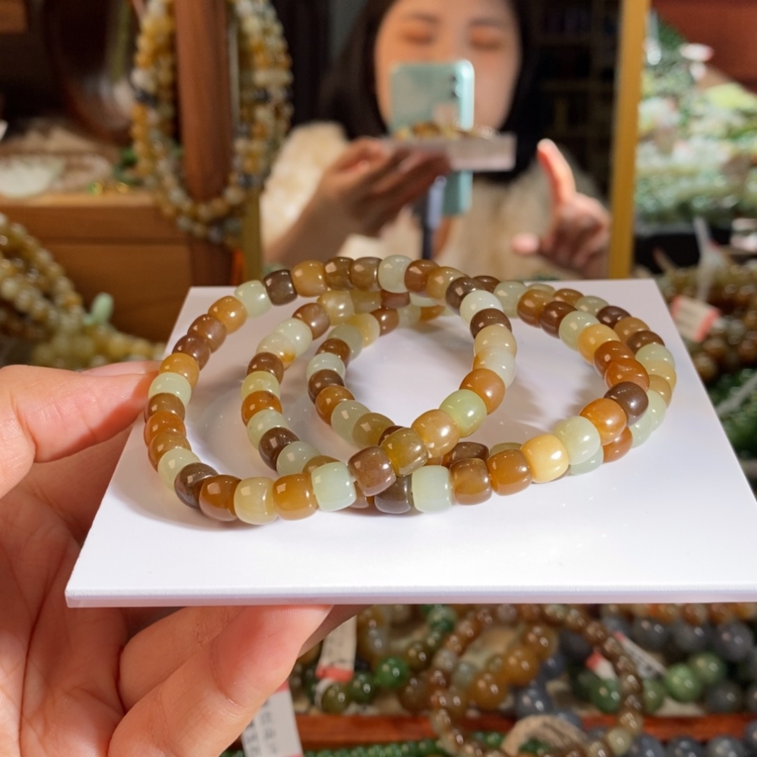 手链未镶嵌和田玉多样性拍一拍一