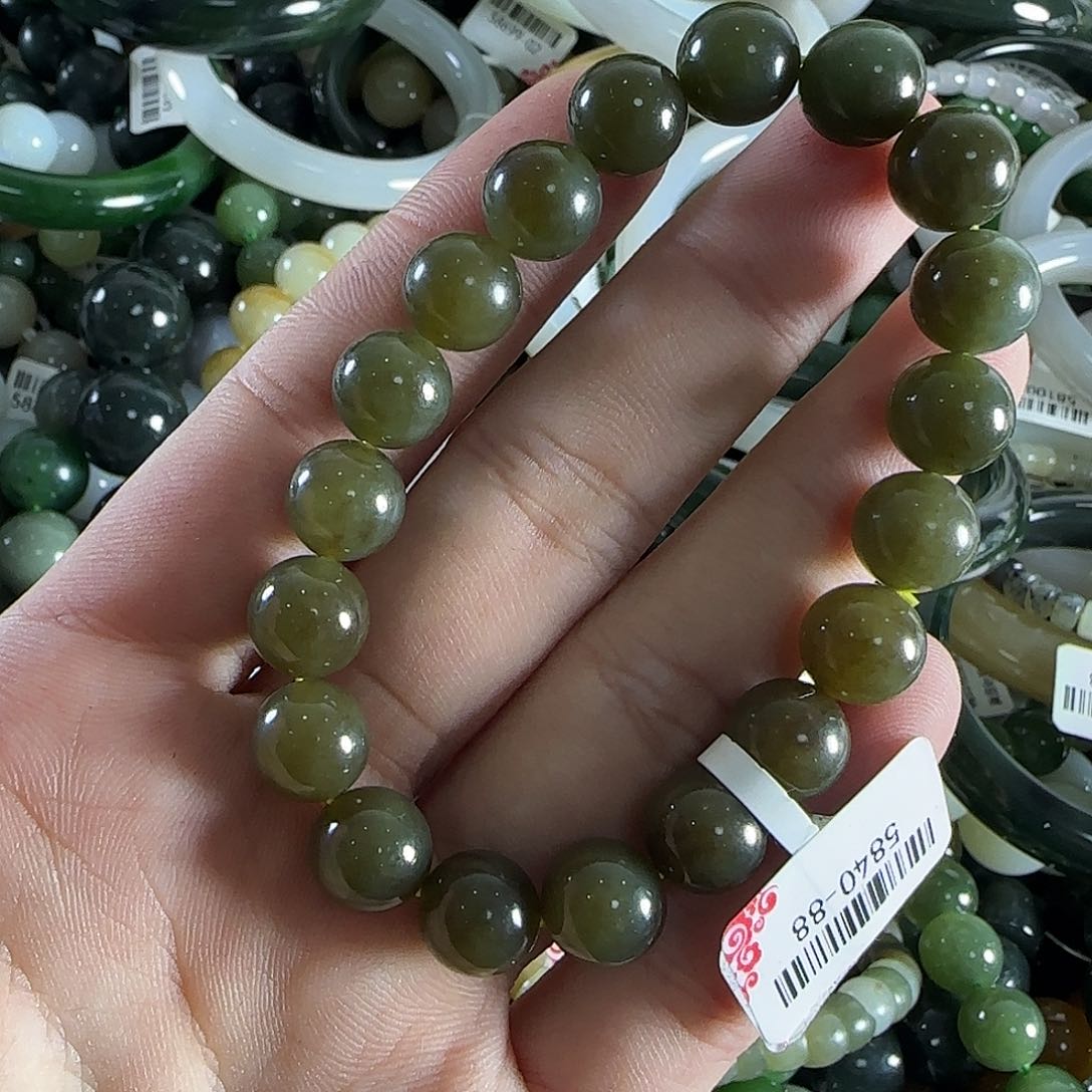 和田玉手链未镶嵌30