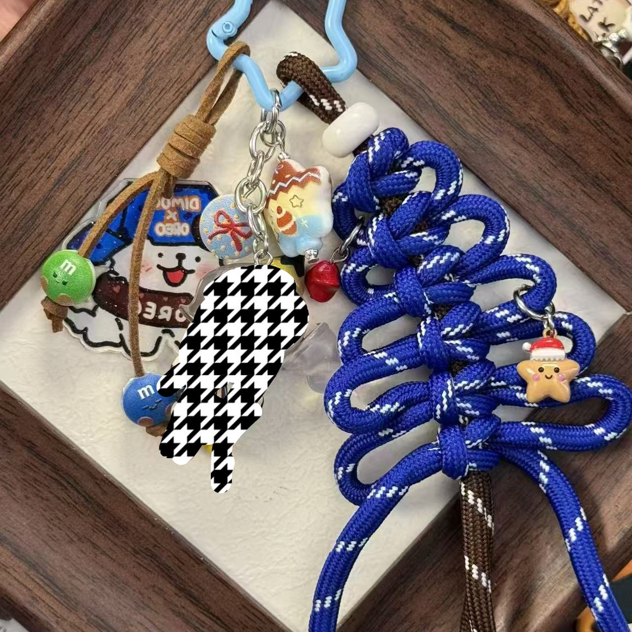 原创DIY手机链，包挂（手工制品默认微瑕）