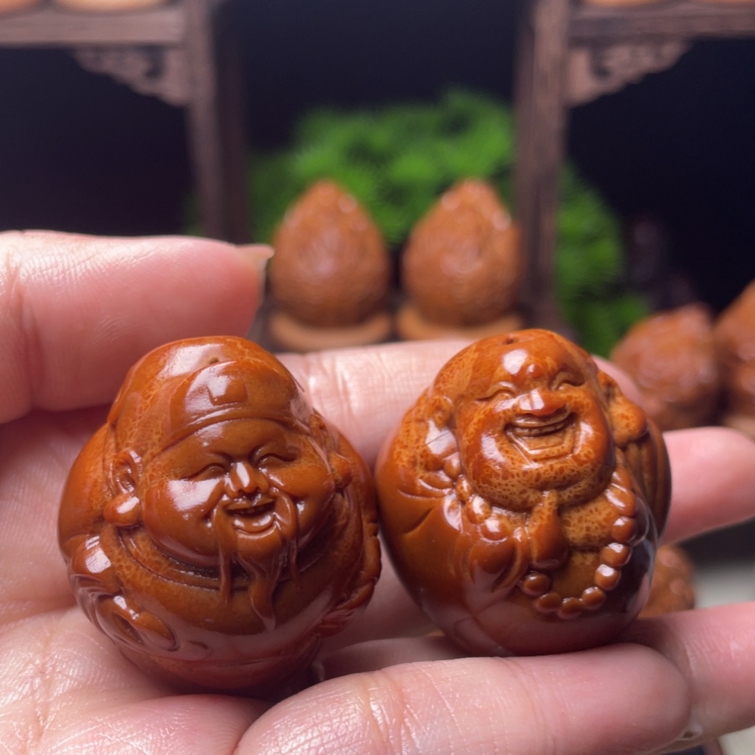 吊坠橄榄核财迷手球3.3