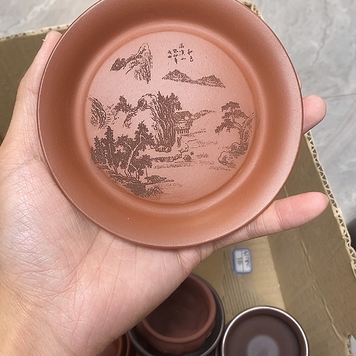 茶杯紫砂瑕疵不退不换