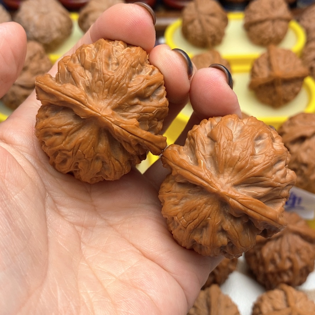 把件文玩核桃41尺球型金麒麟