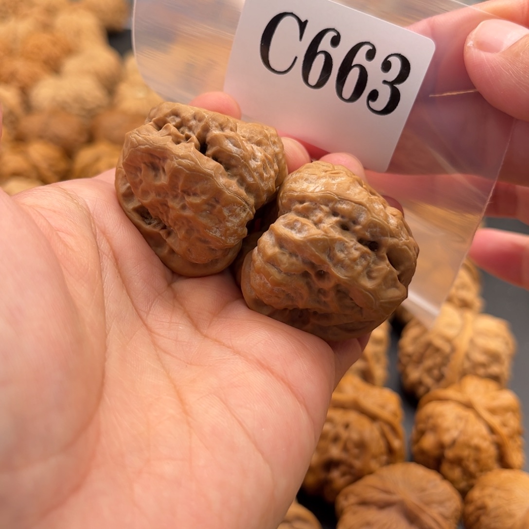 文玩核桃把件蛙蛙精品36