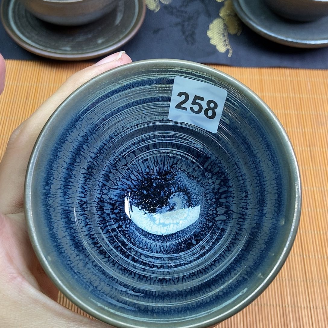 茶盏伊伊建窑建盏茶器258