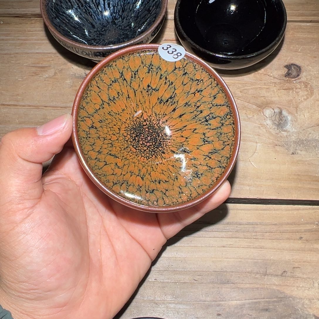茶盏老表精选柴烧338