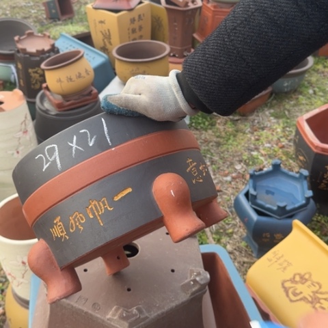 红陶紫砂花盆盆景盆栽