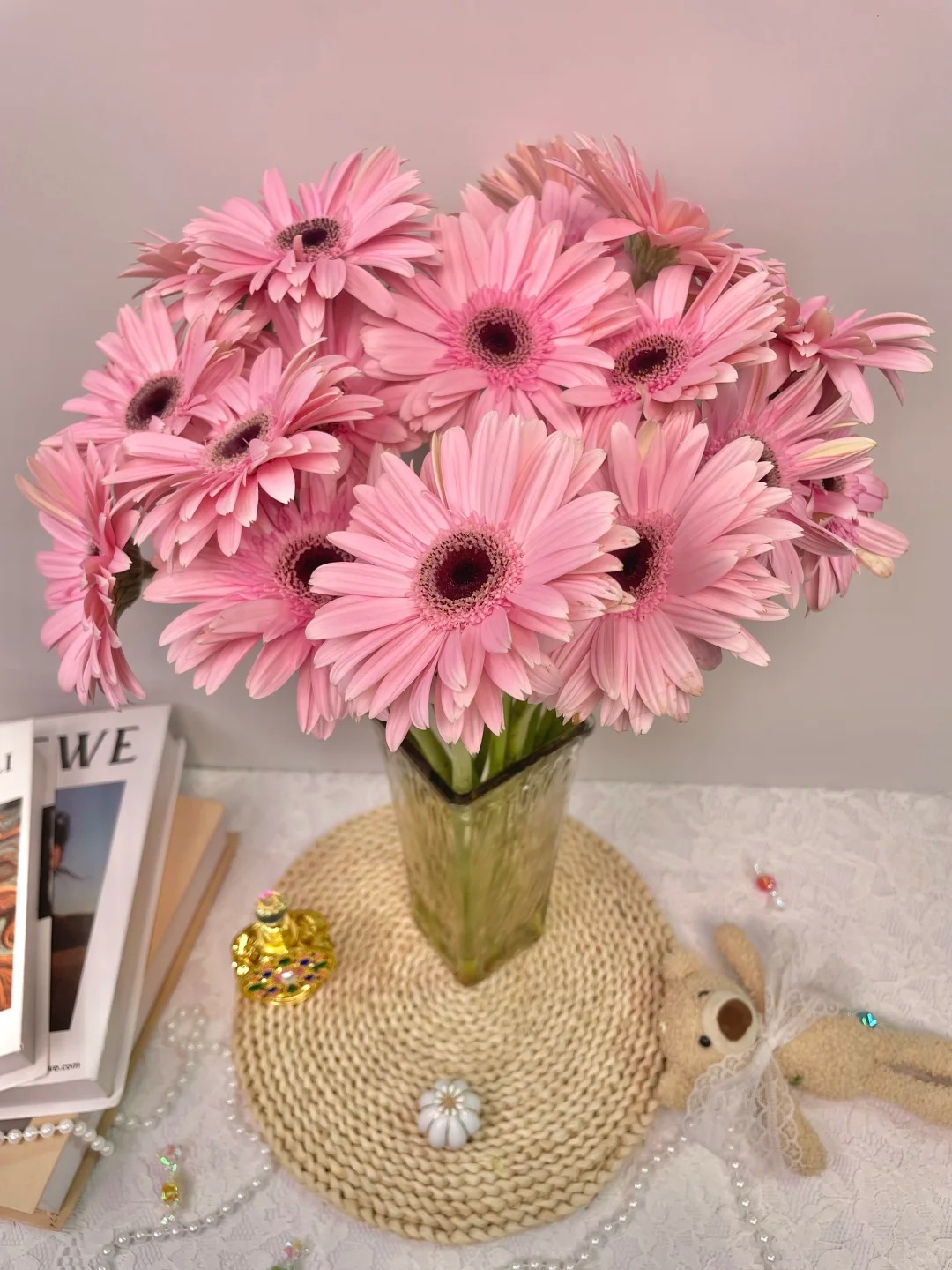 贵妃非洲菊10支--收到花有问题第一时间联系客服