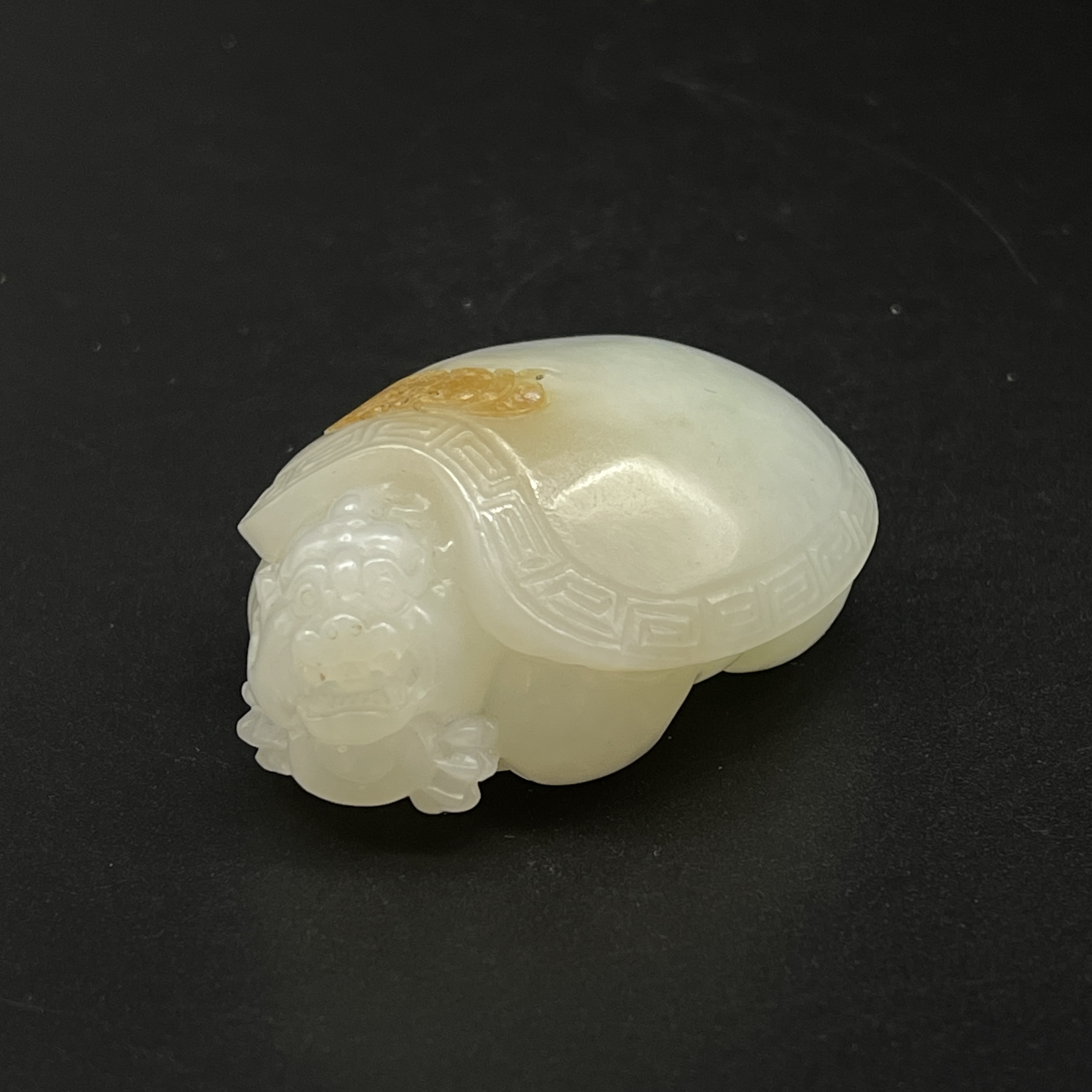 《清代》和田玉龙龟    山东文物商店泰运 ZZXCEH630250