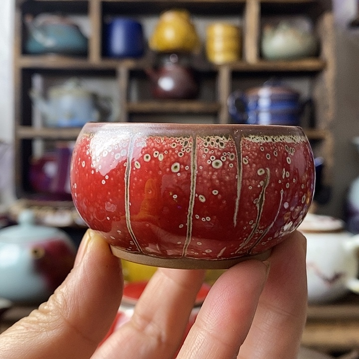 中国神后钧瓷茶具