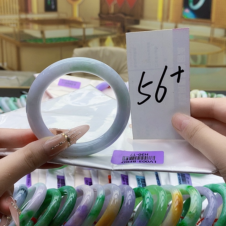 翡翠未镶嵌手镯mk