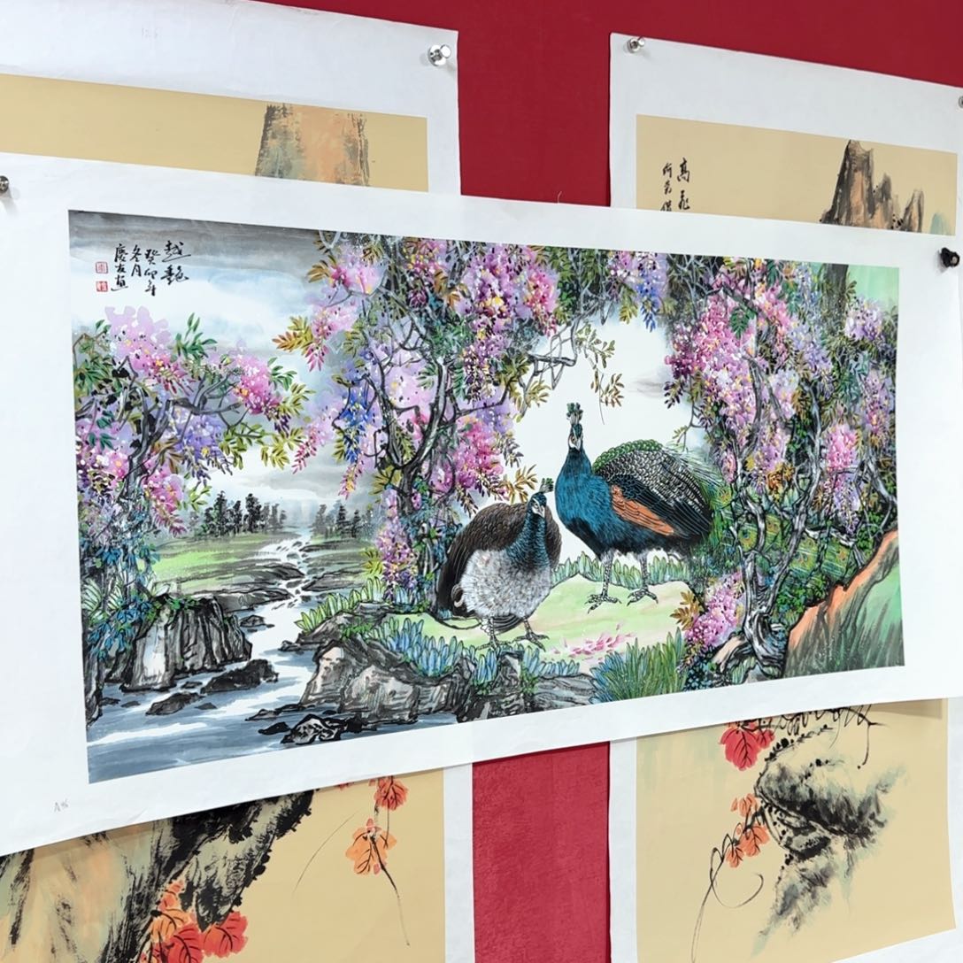 国画国画庆友作品欣赏