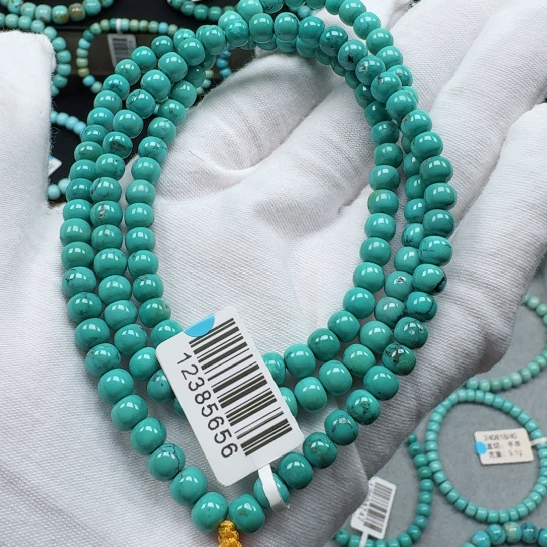 绿松石未镶嵌挂件